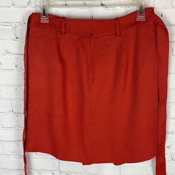 Banana Republic Orange Lined Belted Skirt NWT - Picture 5 of 7